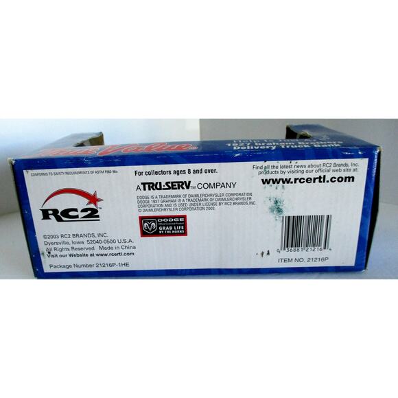 ERTL True Value Die Cast 1927 Graham Brothers Delivery Truck Bank 21216P - Picture 7 of 7